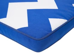 Tekstiilit<Beliani Sininen Kuvioitu Pehmuste Marlboro/Java/Toscana