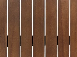 Pöydät<Beliani Sivupoyta Akaasia Tumma Puu Amantea