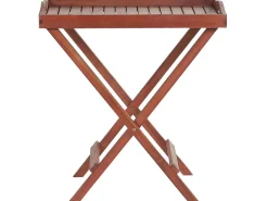 Best Sale Beliani Sivupoyta Akaasia Tumma Puu Toscana