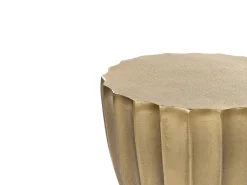 Cheap Beliani Sivupoyta Alumiini Kulta Ouyen