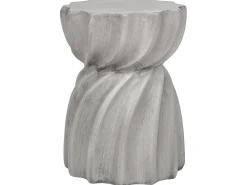 Pöydät<Beliani Sivupoyta Harmaa Algua