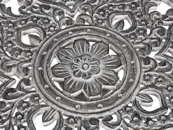 Cheap Beliani Sivupoyta Mangopuu Harmaa Napara