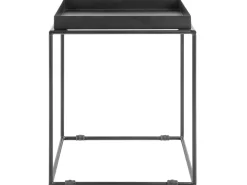 Pöydät<Beliani Sivupoyta Metalli Musta Saxon