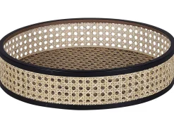 Pöydät<Beliani Sivupoyta Metalli Musta/Luonnonvari Vienna