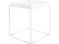 Store Beliani Sivupoyta Metalli Valkoinen Saxon