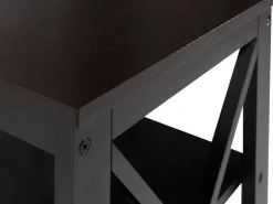 Online Beliani Sivupoyta Musta Foster