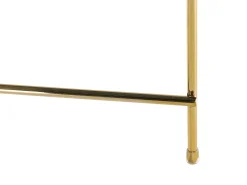 Flash Sale Beliani Sivupoyta Peililasitasolla Rauta Kulta Lucea