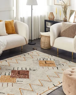 Flash Sale Beliani Sivupoyta Peililasitasolla Rauta Kulta Lucea