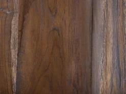 Pöydät<Beliani Sivupoyta Tiikki Tumma Puu/Musta Bondiss