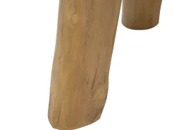 Shop Beliani Sivupoyta Tiikki Vaaleanruskea Kelsey