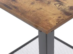 Pöydät<Beliani Sivupoyta Tumma Puu/Musta Aston