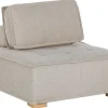 Discount Beliani Sohvan Osa 1-Istuttava Beige Tibro