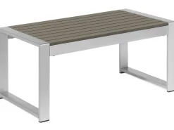 Pöydät<Beliani Sohvapoyta Alumiini Tummanharmaa Salerno