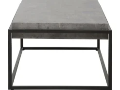 Store Beliani Sohvapoyta Harmaa Altos