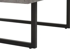 Hot Beliani Sohvapoyta Harmaa/Musta Deluz