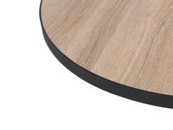 Pöydät<Beliani Sohvapoyta Iso Ja Keskikokoinen Vaalea Puu/Musta 2 Kpl Melody