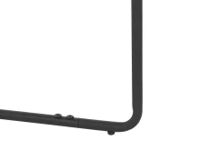 New Beliani Sohvapoyta Keskikokoinen Harmaa/Musta Melody