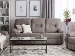 Cheap Beliani Sohvapoyta Marmorikuvio Beige/Musta Delano