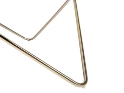 Discount Beliani Sohvapoyta Metalli Marmorikuvio Valkoinen/Kulta Meridian Ii