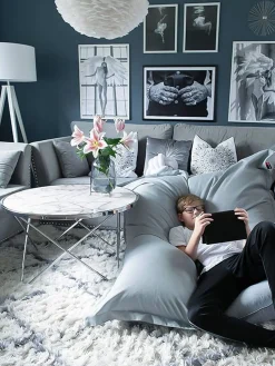 Pöydät<Beliani Sohvapoyta Metalli Marmorikuvio Valkoinen/Hopea Meridian Ii