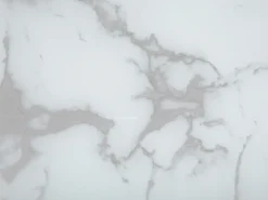 Pöydät<Beliani Sohvapoyta Metalli Marmorikuvio Valkoinen/Hopea Meridian Ii