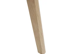 Hot Beliani Sohvapoyta Musta/Vaalea Puu Tennessee