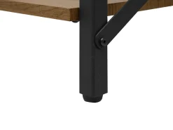 Pöydät<Beliani Sohvapoyta Tumma Puu/Musta Carlin