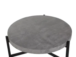 Pöydät<Beliani Sohvapoyta Vaaleanharmaa Bonita