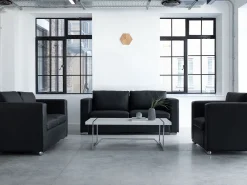 New Beliani Sohvapoyta Valkoinen Tulsa