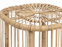 Pöydät<Beliani Sohvapoytasetti Rottinki Luonnonvari 2 Kpl Cesenatico