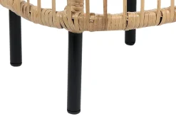 Pöydät<Beliani Sohvapoytasetti Rottinki Luonnonvari 2 Kpl Cesenatico