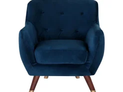 Sohvat<Beliani Sohvaryhma Samettinen Sininen Bodo