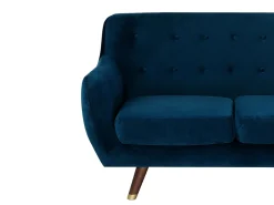 Sohvat<Beliani Sohvaryhma Samettinen Sininen Bodo