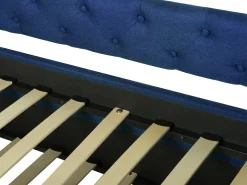 Sale Beliani Sohvasanky Kangas Lisavuode Laivastonsininen 90 X 200 Cm Libourne