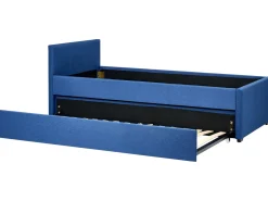 Lastenhuone<Beliani Sohvasanky Kangas Lisavuode Laivastonsininen 90 X 200 Cm Marmande