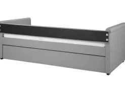 Lastenhuone<Beliani Sohvasanky Kangas Lisavuode Vaaleanharmaa 90 X 200 Cm Libourne