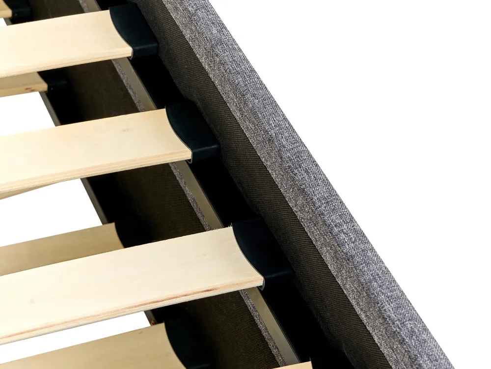 Lastenhuone<Beliani Sohvasanky Kangas Lisavuode Tummanharmaa 90 X 200 Cm Libourne