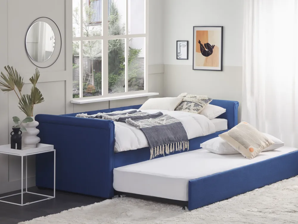 Lastenhuone<Beliani Sohvasanky Kangas Lisavuode Laivastonsininen 80 X 200 Cm Libourne