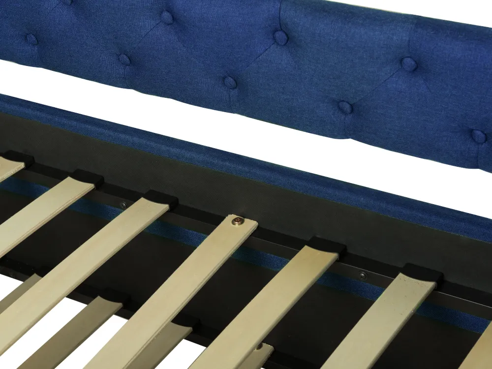 Lastenhuone<Beliani Sohvasanky Kangas Lisavuode Laivastonsininen 80 X 200 Cm Libourne