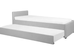 Cheap Beliani Sohvasanky Kangas Lisavuode Vaaleanharmaa 80 X 200 Cm Marmande