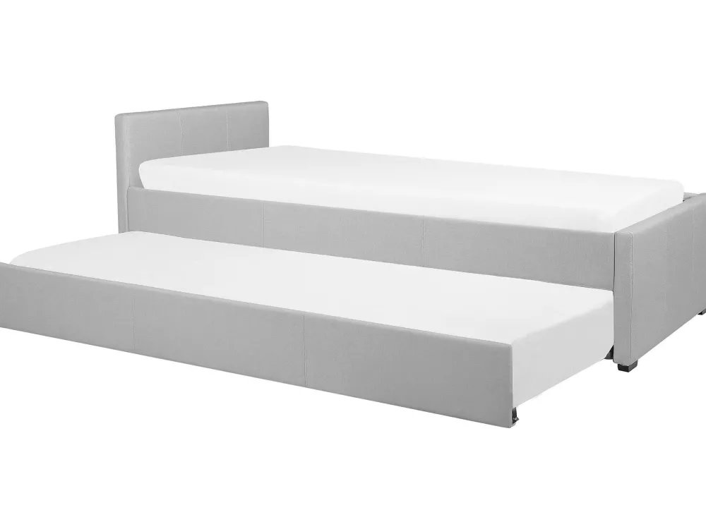 Cheap Beliani Sohvasanky Kangas Lisavuode Vaaleanharmaa 80 X 200 Cm Marmande