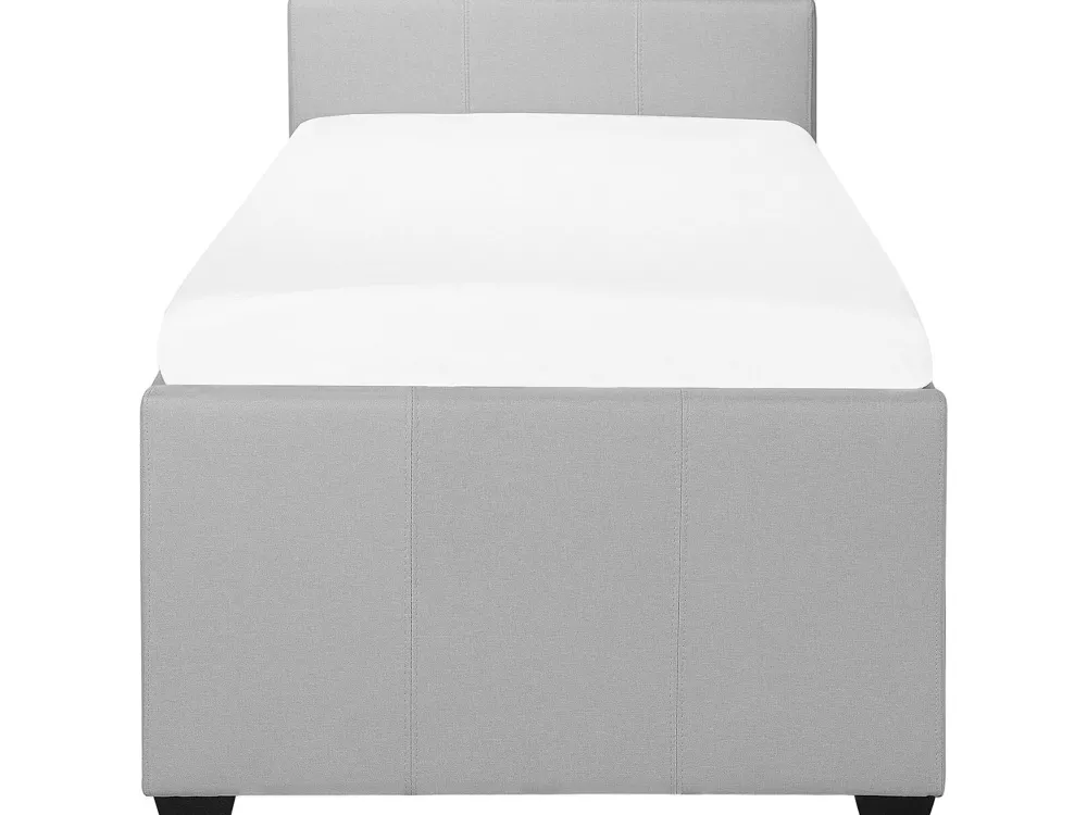 Cheap Beliani Sohvasanky Kangas Lisavuode Vaaleanharmaa 80 X 200 Cm Marmande