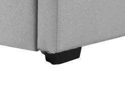 Cheap Beliani Sohvasanky Kangas Lisavuode Vaaleanharmaa 80 X 200 Cm Marmande