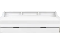 Sängyt<Beliani Sohvasanky Manty Lisavuode Valkoinen 90 X 200 Cm Edern