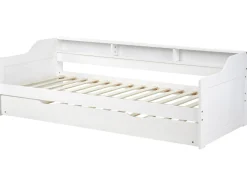 Sängyt<Beliani Sohvasanky Manty Lisavuode Valkoinen 90 X 200 Cm Edern