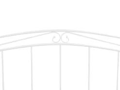 Lastenhuone<Beliani Sohvasanky Metalli Levitettava Valkoinen 90/180 X 200 Cm Tulle