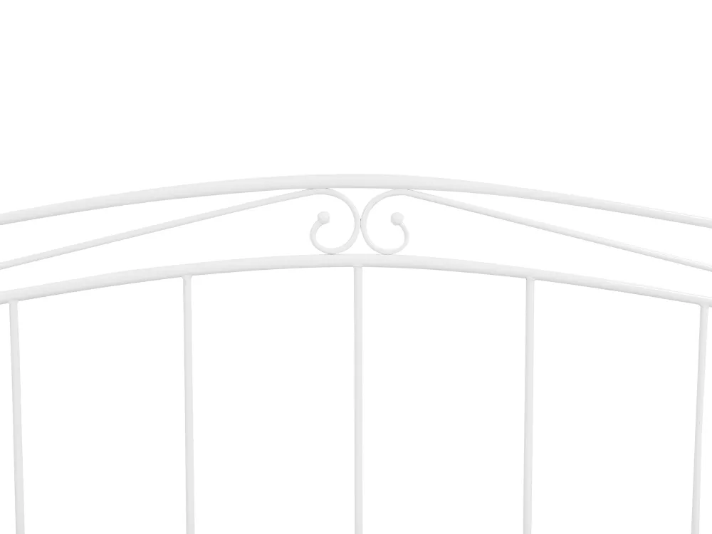 Lastenhuone<Beliani Sohvasanky Metalli Levitettava Valkoinen 90/180 X 200 Cm Tulle