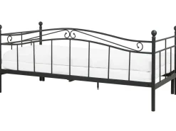 Lastenhuone<Beliani Sohvasanky Metalli Levitettava Musta 80/160 X 200 Cm Tulle