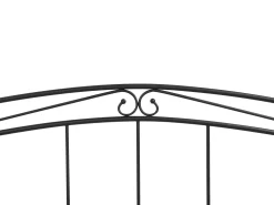 Lastenhuone<Beliani Sohvasanky Metalli Levitettava Musta 80/160 X 200 Cm Tulle