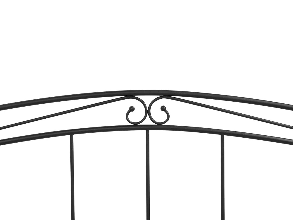 Lastenhuone<Beliani Sohvasanky Metalli Levitettava Musta 80/160 X 200 Cm Tulle